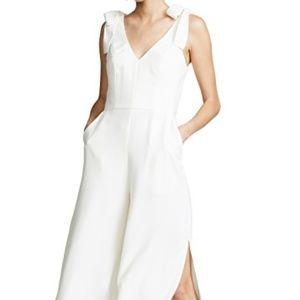 Amanda Uprichard Iris Jumpsuit Ivory size S
